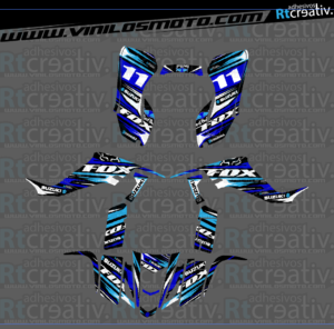 ADHESIVOS Y PEGATINAS DE VINILO PARA SUZUKI LTZ 400 Rt008-09