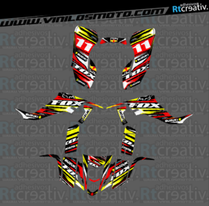 ADHESIVOS Y PEGATINAS DE VINILO PARA SUZUKI LTZ 400 Rt008-05