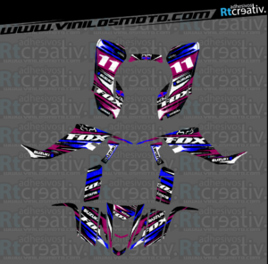 ADHESIVOS Y PEGATINAS DE VINILO PARA SUZUKI LTZ 400 Rt008-03
