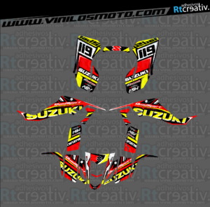 ADHESIVOS Y PEGATINAS DE VINILO PARA SUZUKI LTZ 400 Rt010-11