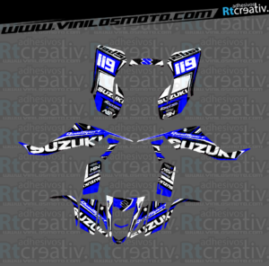 ADHESIVOS Y PEGATINAS DE VINILO PARA SUZUKI LTZ 400 Rt010-04