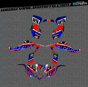 ADHESIVOS Y PEGATINAS DE VINILO PARA SUZUKI LTZ 400 Rt010-03