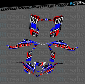 ADHESIVOS Y PEGATINAS DE VINILO PARA SUZUKI LTZ 400 Rt010-09
