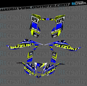 ADHESIVOS Y PEGATINAS DE VINILO PARA SUZUKI LTZ 400 Rt010-02