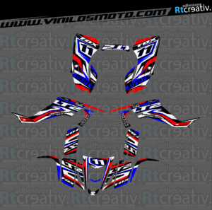 ADHESIVOS Y PEGATINAS DE VINILO PARA SUZUKI LTZ 400 Rt012-09
