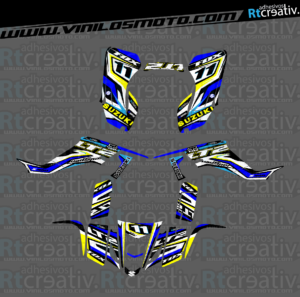 ADHESIVOS Y PEGATINAS DE VINILO PARA SUZUKI LTZ 400 Rt012-01