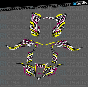 ADHESIVOS Y PEGATINAS DE VINILO PARA SUZUKI LTZ 400 Rt012-07