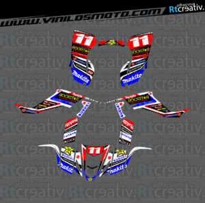 ADHESIVOS Y PEGATINAS DE VINILO PARA SUZUKI LTZ 400 Rt009-04