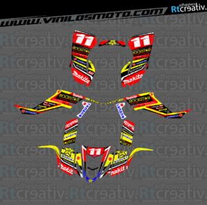 ADHESIVOS Y PEGATINAS DE VINILO PARA SUZUKI LTZ 400 Rt009-01