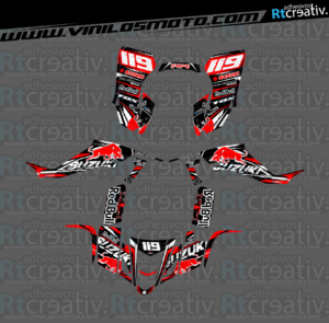 ADHESIVOS Y PEGATINAS DE VINILO PARA SUZUKI LTZ 400 Rt004-05
