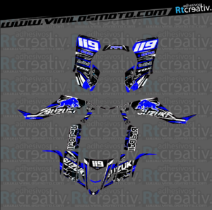 ADHESIVOS Y PEGATINAS DE VINILO PARA SUZUKI LTZ 400 Rt004-06