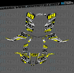 ADHESIVOS Y PEGATINAS DE VINILO PARA SUZUKI LTZ 400 Rt005-06