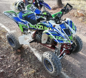 ADHESIVOS Y PEGATINAS DE VINILO PARA SUZUKI LTZ 400 Rt010-12