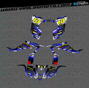 ADHESIVOS Y PEGATINAS DE VINILO PARA SUZUKI LTZ 400 Rt011-02