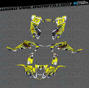 ADHESIVOS Y PEGATINAS DE VINILO PARA SUZUKI LTZ 400 Rt011-04