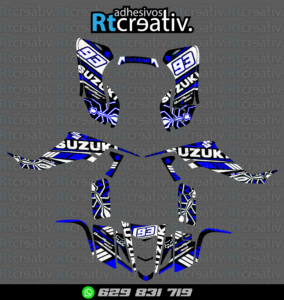 ADHESIVOS Y PEGATINAS DE VINILO PARA SUZUKI LTZ 400 Rt007-11
