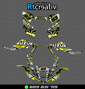 ADHESIVOS Y PEGATINAS DE VINILO PARA SUZUKI LTZ 400 Rt007-10