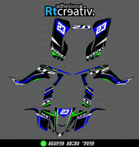 ADHESIVOS Y PEGATINAS DE VINILO PARA SUZUKI LTZ 400 Rt014-08