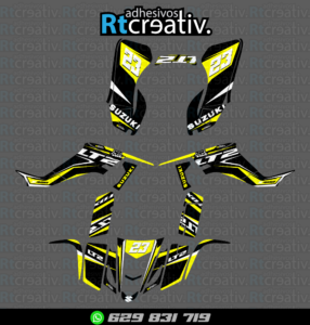 ADHESIVOS Y PEGATINAS DE VINILO PARA SUZUKI LTZ 400 Rt014-03