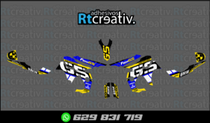 ADHESIVOS Y PEGATINAS DE VINILO BMW GS 800 Rt002-01