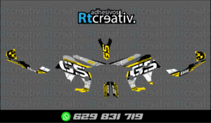 ADHESIVOS Y PEGATINAS DE VINILO BMW GS 800 Rt002-07