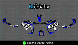 ADHESIVOS Y PEGATINAS DE VINILO BMW GS 800 Rt002-08