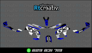 ADHESIVOS Y PEGATINAS DE VINILO BMW GS 800 Rt002-09