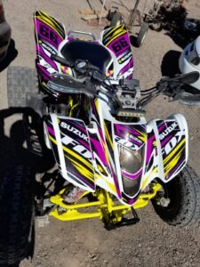 ADHESIVOS Y PEGATINAS DE VINILO PARA SUZUKI LTZ 400 Rt008-02