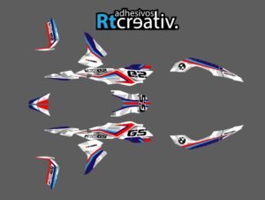 ADHESIVOS Y PEGATINAS DE VINILO BMW GS 800 Rt001-01