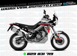 ADHESIVOS Y PEGATINAS DE VINILO APRILIA TUAREG 660 Rt002-01