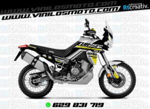ADHESIVOS Y PEGATINAS DE VINILO APRILIA TUAREG 660 Rt002-02