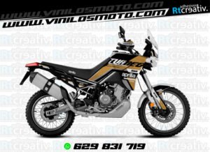 ADHESIVOS Y PEGATINAS DE VINILO APRILIA TUAREG 660 Rt002-14