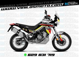 ADHESIVOS Y PEGATINAS DE VINILO APRILIA TUAREG 660 Rt002-15