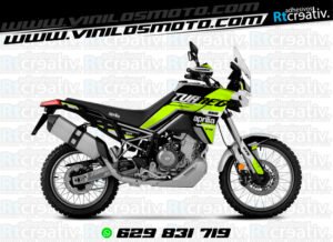 ADHESIVOS Y PEGATINAS DE VINILO APRILIA TUAREG 660 Rt002-17