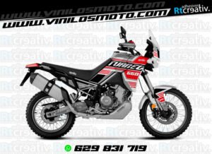 ADHESIVOS Y PEGATINAS DE VINILO APRILIA TUAREG 660 Rt003-02