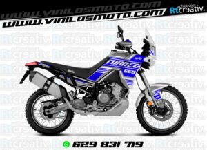 ADHESIVOS Y PEGATINAS DE VINILO APRILIA TUAREG 660 Rt003-03
