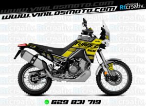 ADHESIVOS Y PEGATINAS DE VINILO APRILIA TUAREG 660 Rt003-04