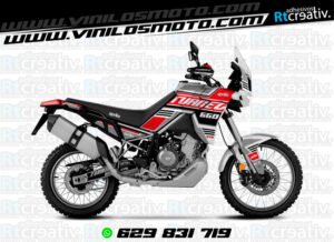 ADHESIVOS Y PEGATINAS DE VINILO APRILIA TUAREG 660 Rt003-06