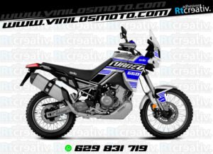ADHESIVOS Y PEGATINAS DE VINILO APRILIA TUAREG 660 Rt003-08