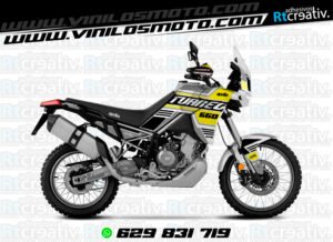 ADHESIVOS Y PEGATINAS DE VINILO APRILIA TUAREG 660 Rt003-09