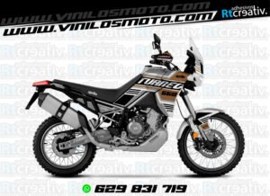 ADHESIVOS Y PEGATINAS DE VINILO APRILIA TUAREG 660 Rt003-10
