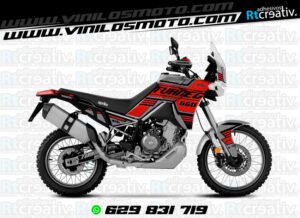 ADHESIVOS Y PEGATINAS DE VINILO APRILIA TUAREG 660 Rt003-11