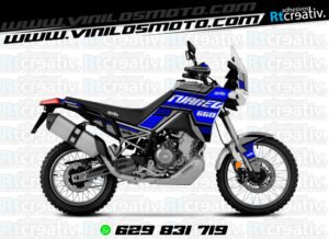 ADHESIVOS Y PEGATINAS DE VINILO APRILIA TUAREG 660 Rt003-12