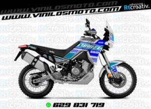 ADHESIVOS Y PEGATINAS DE VINILO APRILIA TUAREG 660 Rt003-13