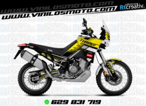 ADHESIVOS Y PEGATINAS DE VINILO APRILIA TUAREG 660 Rt004-03