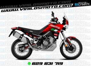 ADHESIVOS Y PEGATINAS DE VINILO APRILIA TUAREG 660 Rt004-05