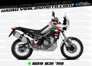 ADHESIVOS Y PEGATINAS DE VINILO APRILIA TUAREG 660 Rt004-10