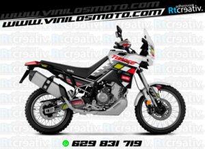 ADHESIVOS Y PEGATINAS DE VINILO APRILIA TUAREG 660 Rt004-12