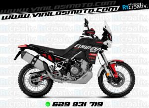 ADHESIVOS Y PEGATINAS DE VINILO APRILIA TUAREG 660 Rt005-01