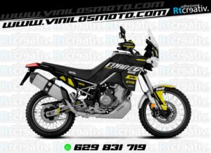 ADHESIVOS Y PEGATINAS DE VINILO APRILIA TUAREG 660 Rt005-03